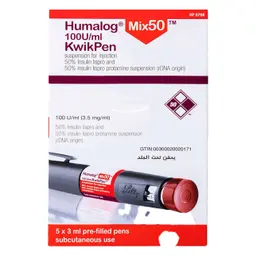 Humalog Mix 50 IU KwiKpen