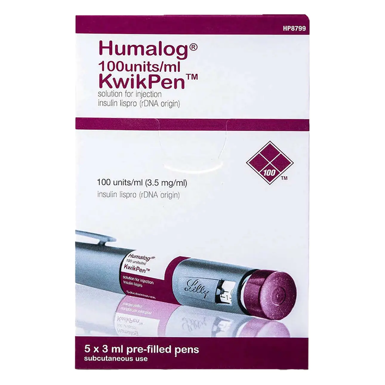 Humalog 100 IU/ml Kwikpen  - view 1