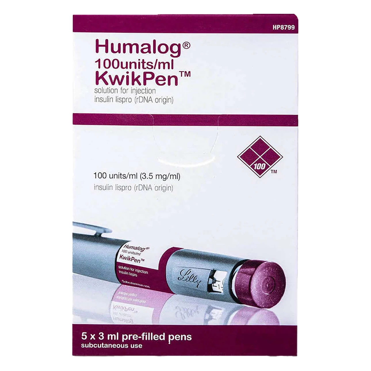 Humalog 100 IU/ml Kwikpen 