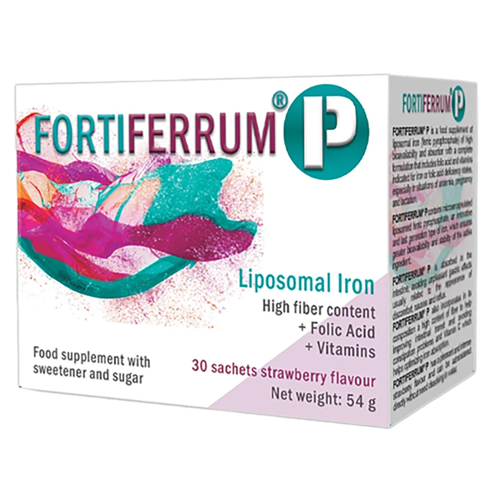 Fortiferrum P Liposomal Iron 30 Mg 30 Sachets