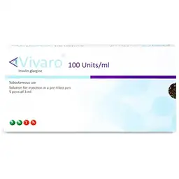 Vivaro 100 U/ml 5 Pre-Filled Pen 3 ml Ref 