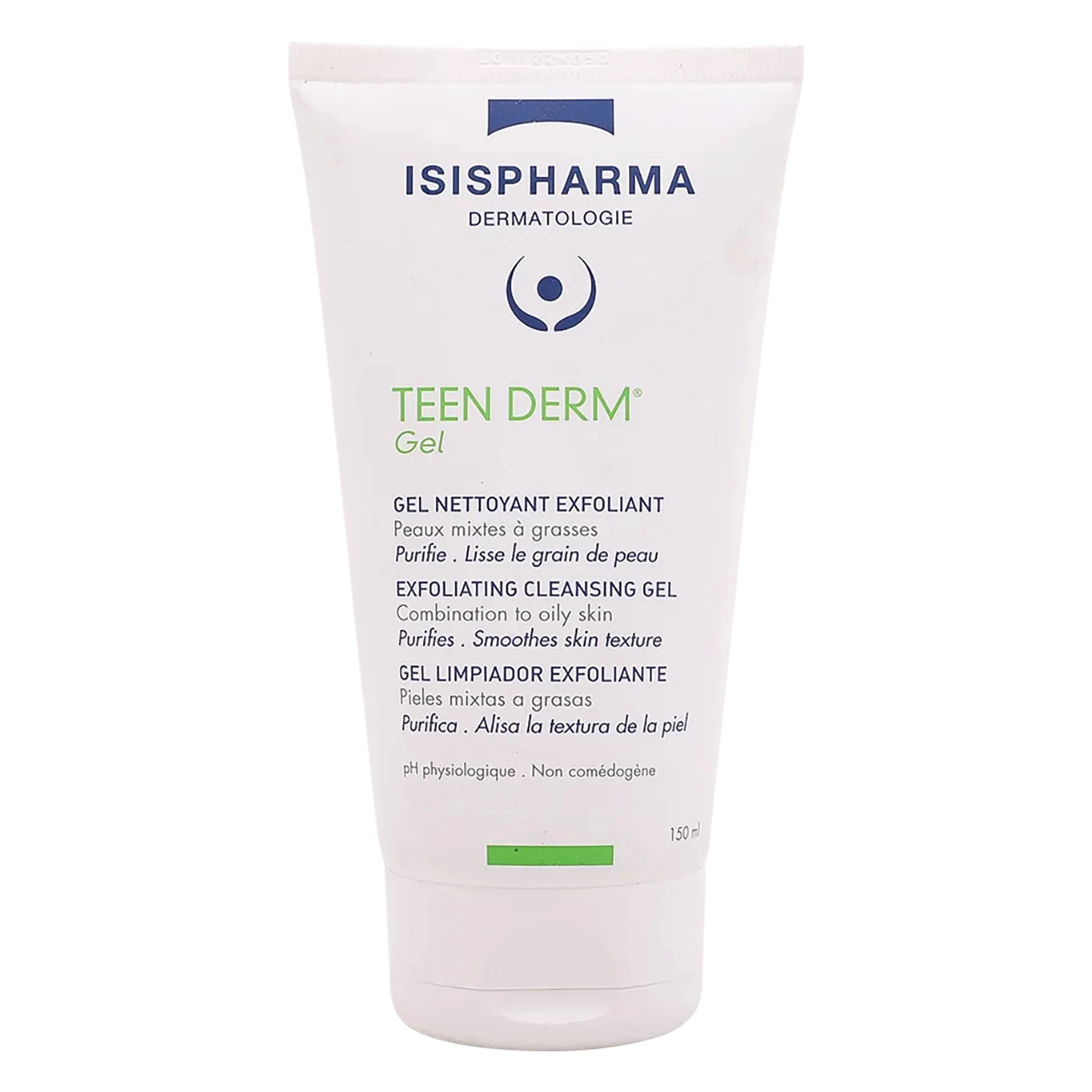 Isis Teen Derm Gel Cleanser for Oily Skin and Remove Acne 150 ml