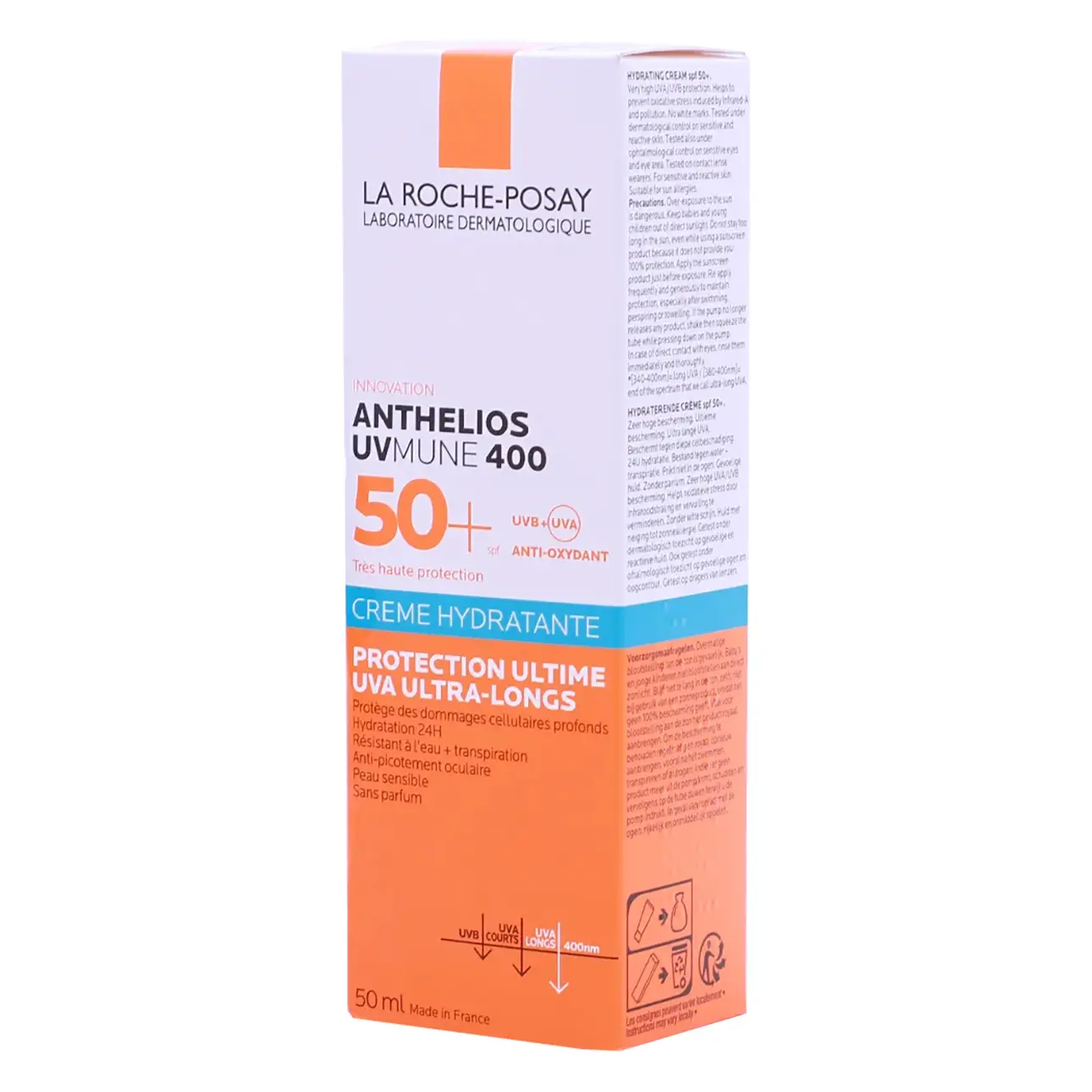 La Roche-Posay Anthelios Uv Mune 400 Hydrating Cream Non-Perfumed - view 1