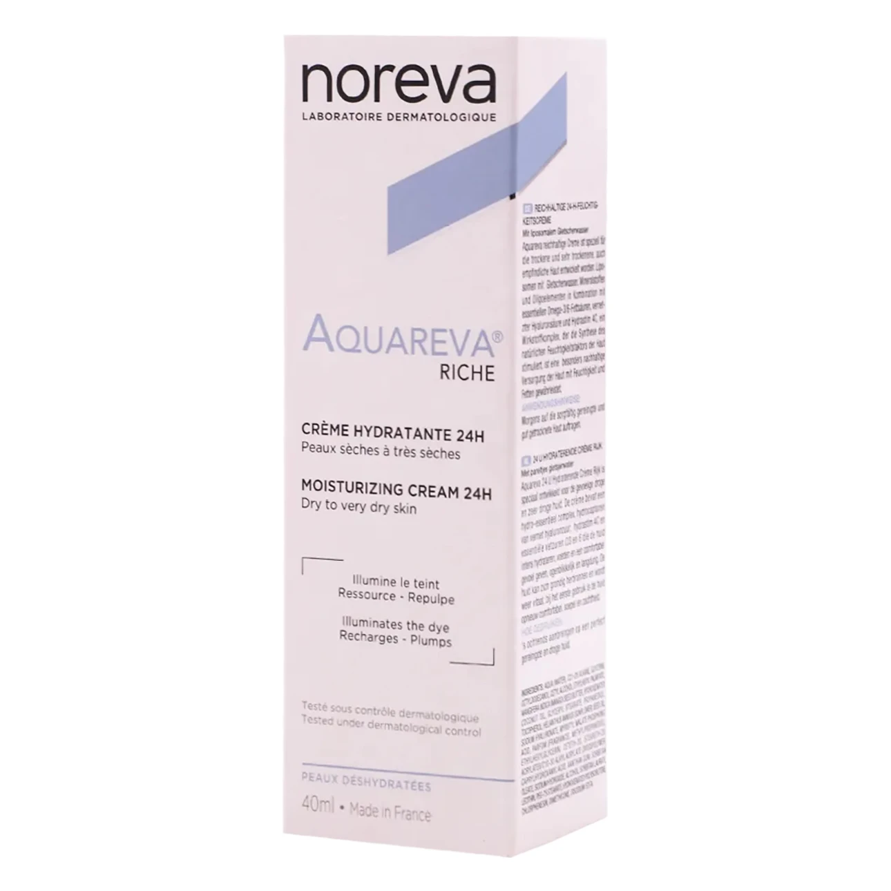 Noreva Aquareva Rich Moisturizing Cream 24h 40 ml