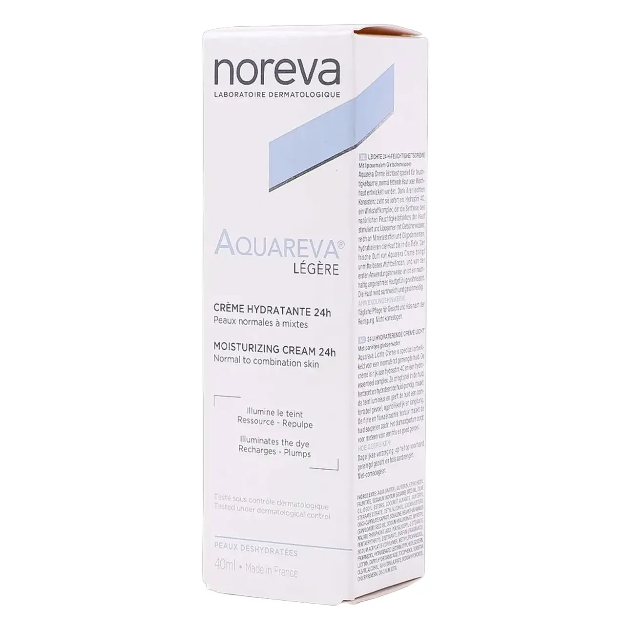 Noreva Aquareva Light Moisturizing Cream 24h 40 ml - view 1