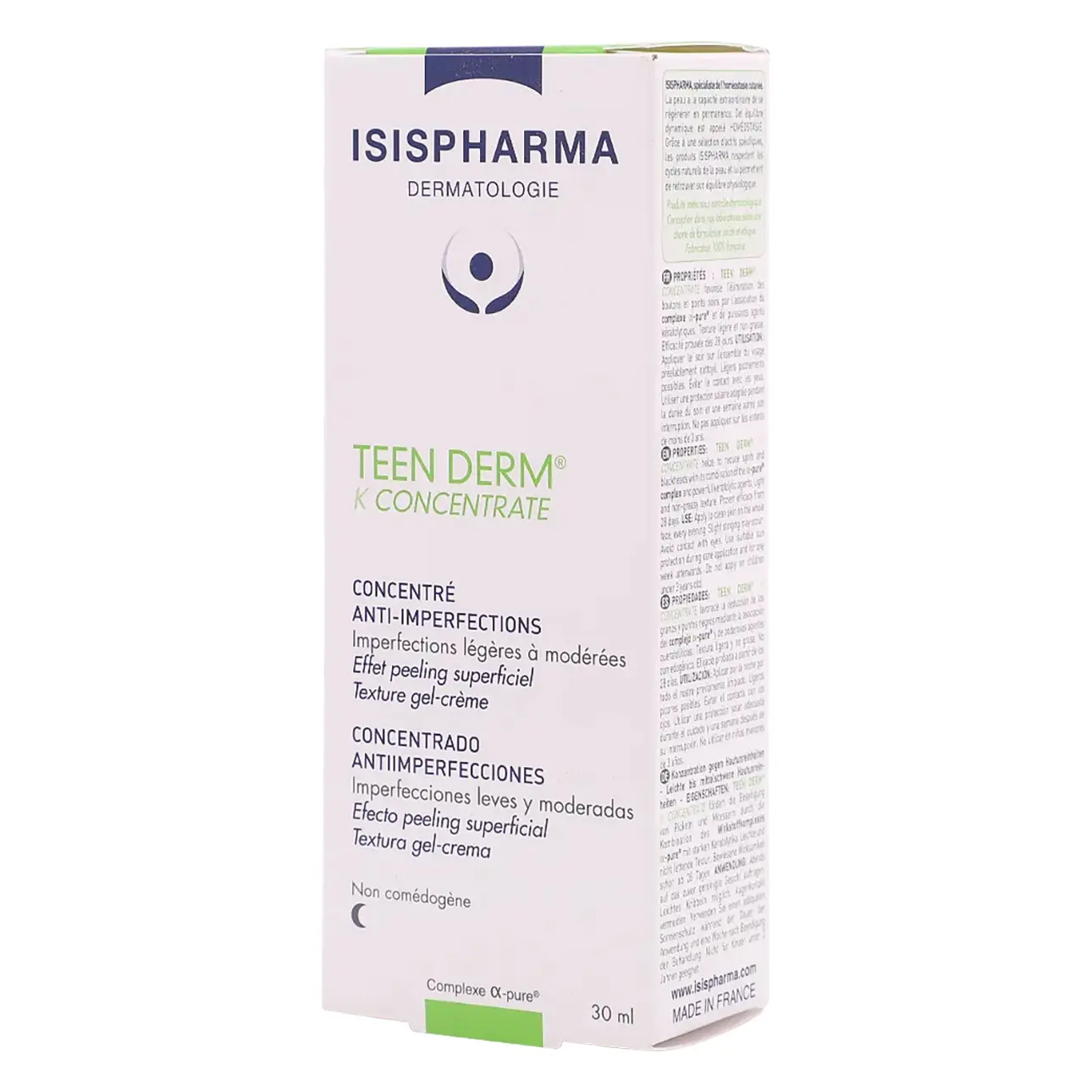 Isis Pharma Teen Derm K Concentrate Peeling 30 ml - view 1