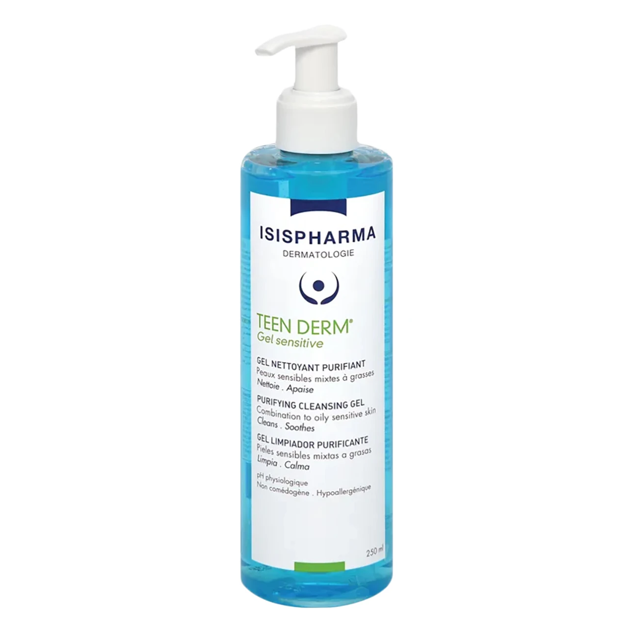 Isis Pharma Teen Derm Gel For Oily Sensitive Skin 250 ml