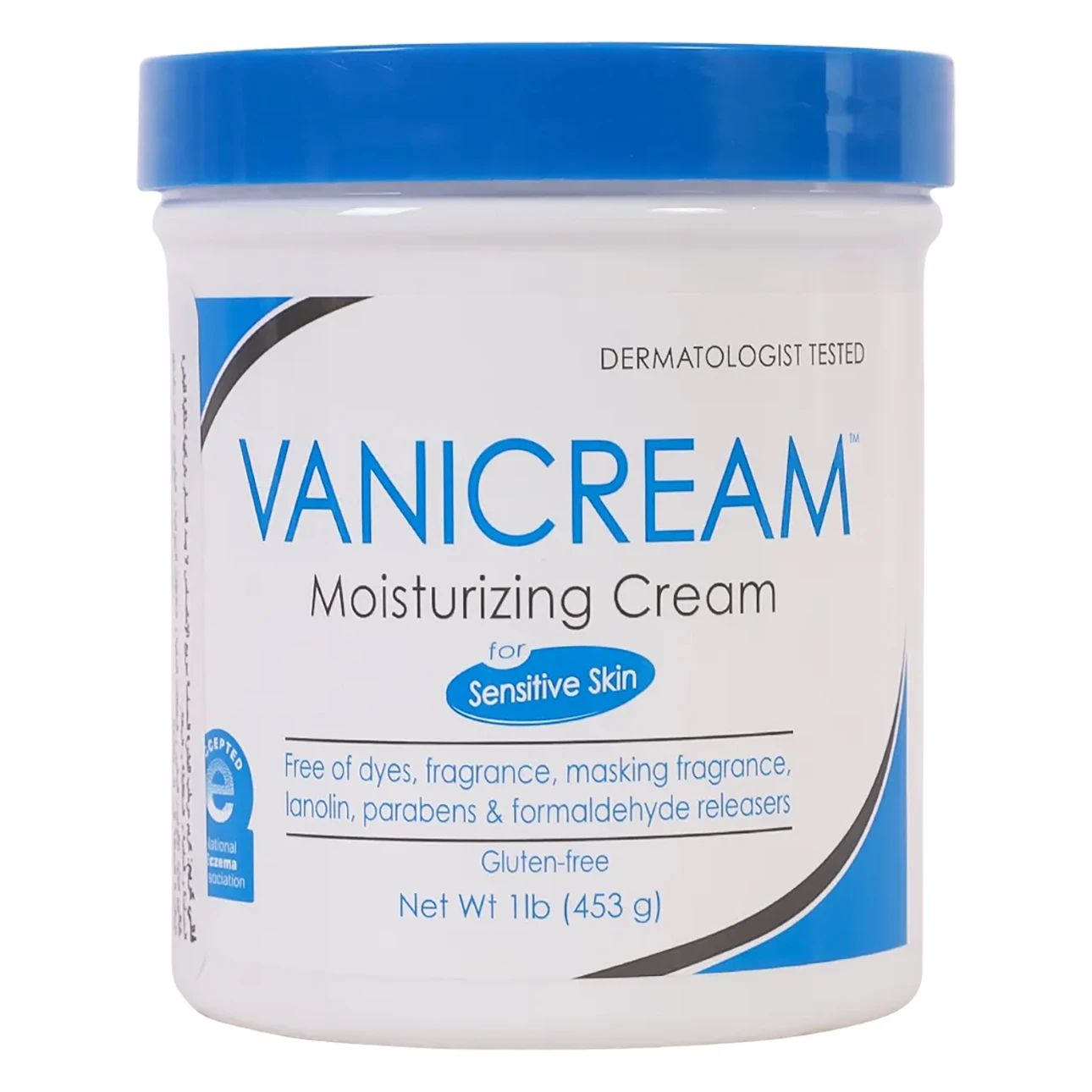 Vanicream Moisturizing Cream For Sensitive Skin Jar 453 gm