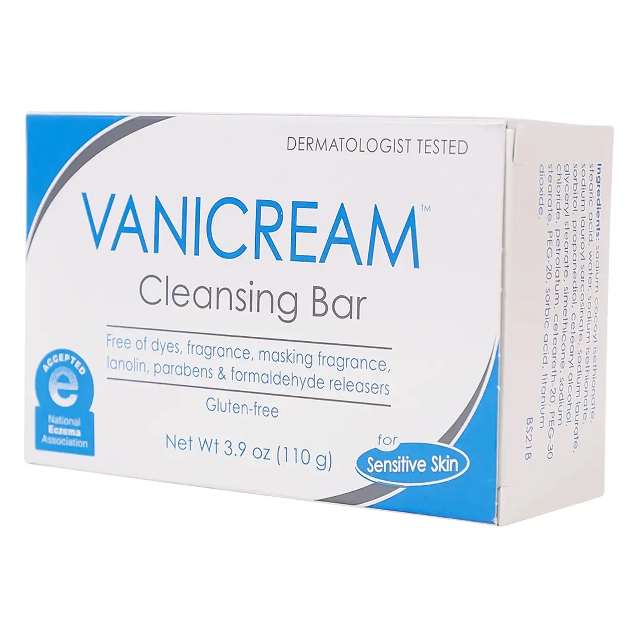 Vanicream Cleansing Bar For Sensitive Skin 110 gm - view 1