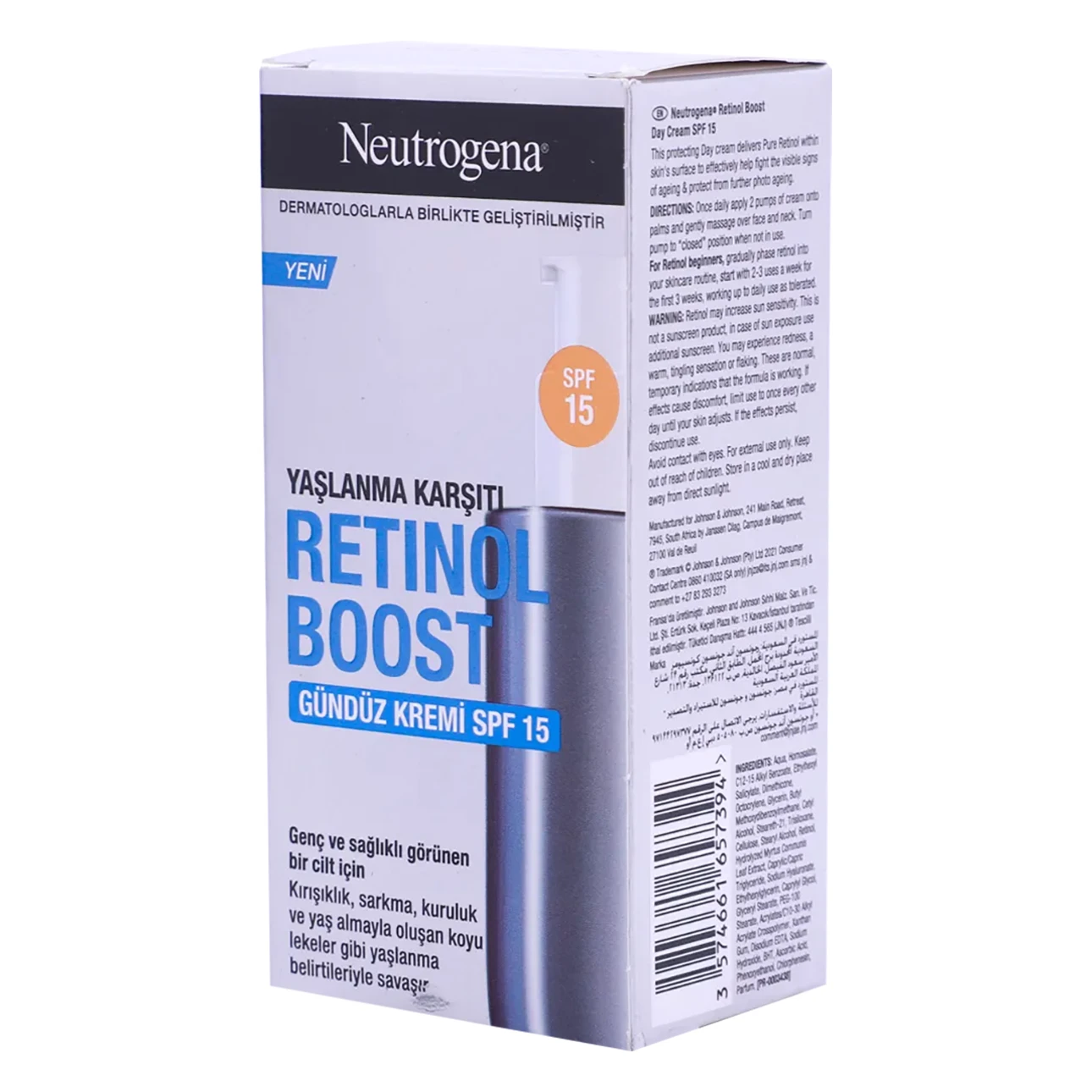 Neutrogena Retinol Boost Day Cream 15 Spf  50ml