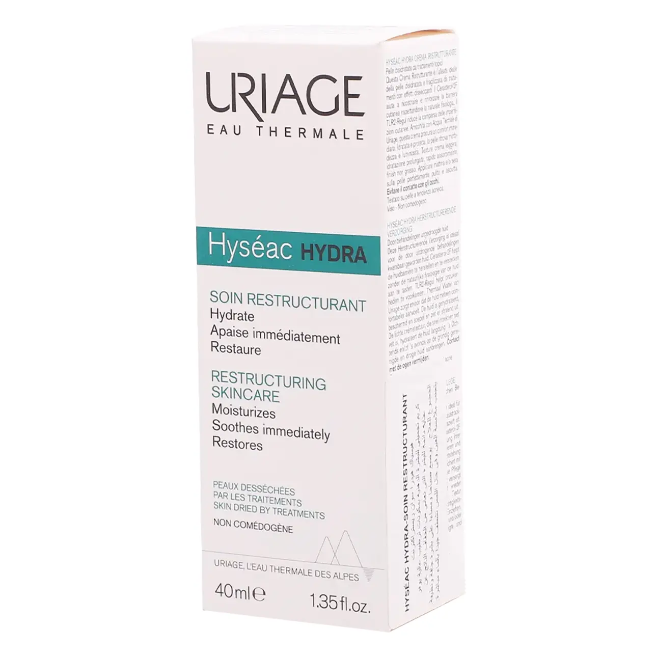 Uriage Hyseac Hydra Cream To Treat Dry Skin And Side Effects Of Isotretinoin 40 ml - view 1