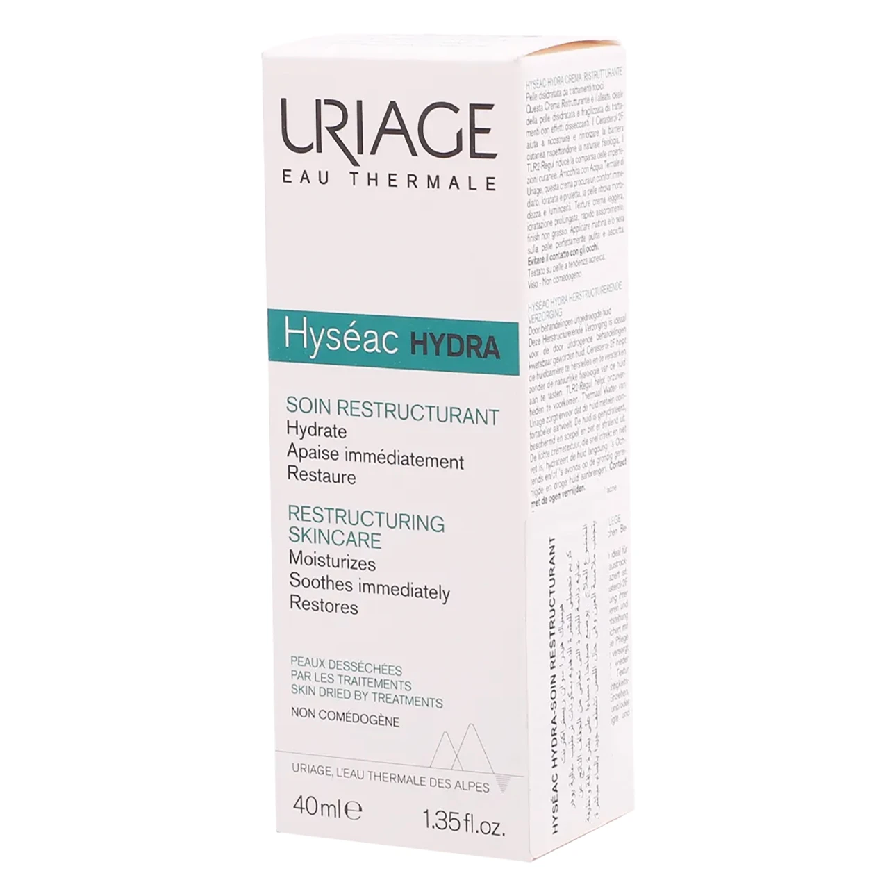 Uriage Hyseac Hydra Cream To Treat Dry Skin And Side Effects Of Isotretinoin 40 ml