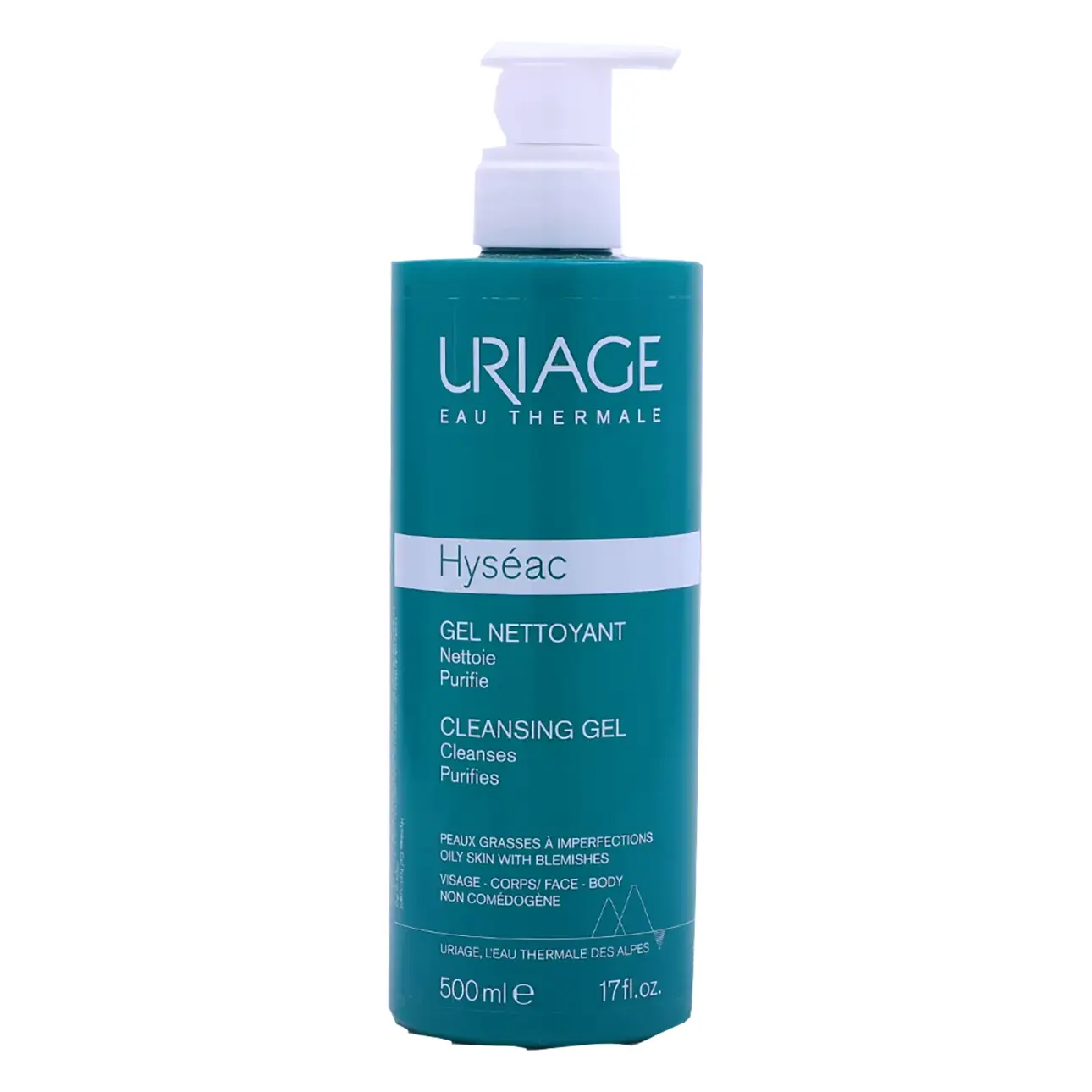 Uriage Hyseac Cleansing Gel For Oily And Mixed Skin 500 ml - view 2