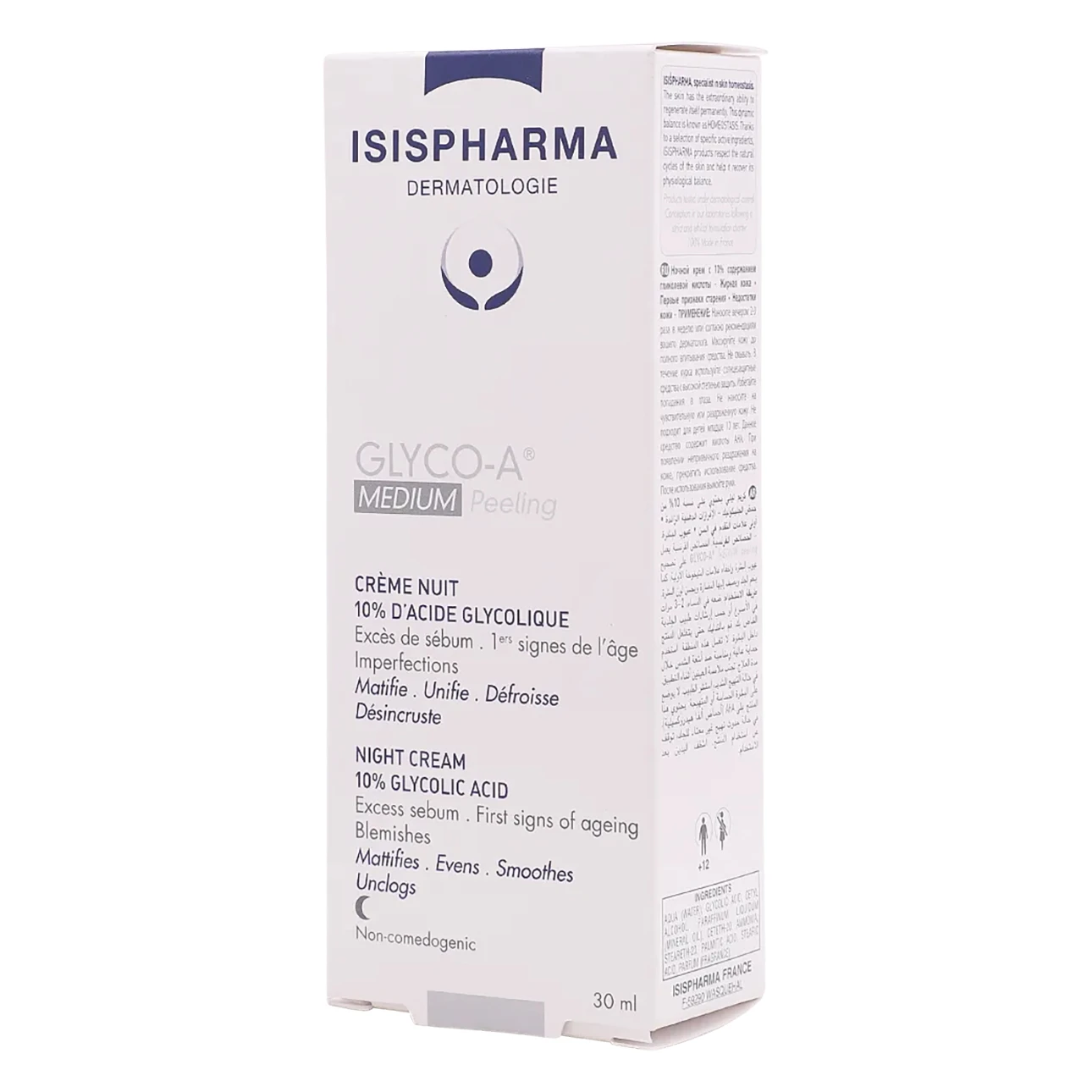 Isis Pharma Glyco A 10% Medium Peel 30 ml