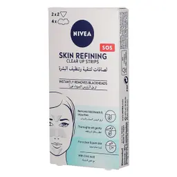 Nivea Refining Clear Up Strips For All Skin Types 4 Pcs 