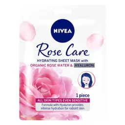 Nivea Face Sheet Mask Hydrating Rose Care 1 Mask