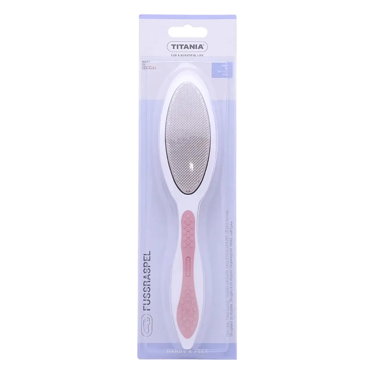 Titania Softtouch Double Foot File Raspemery - view 1
