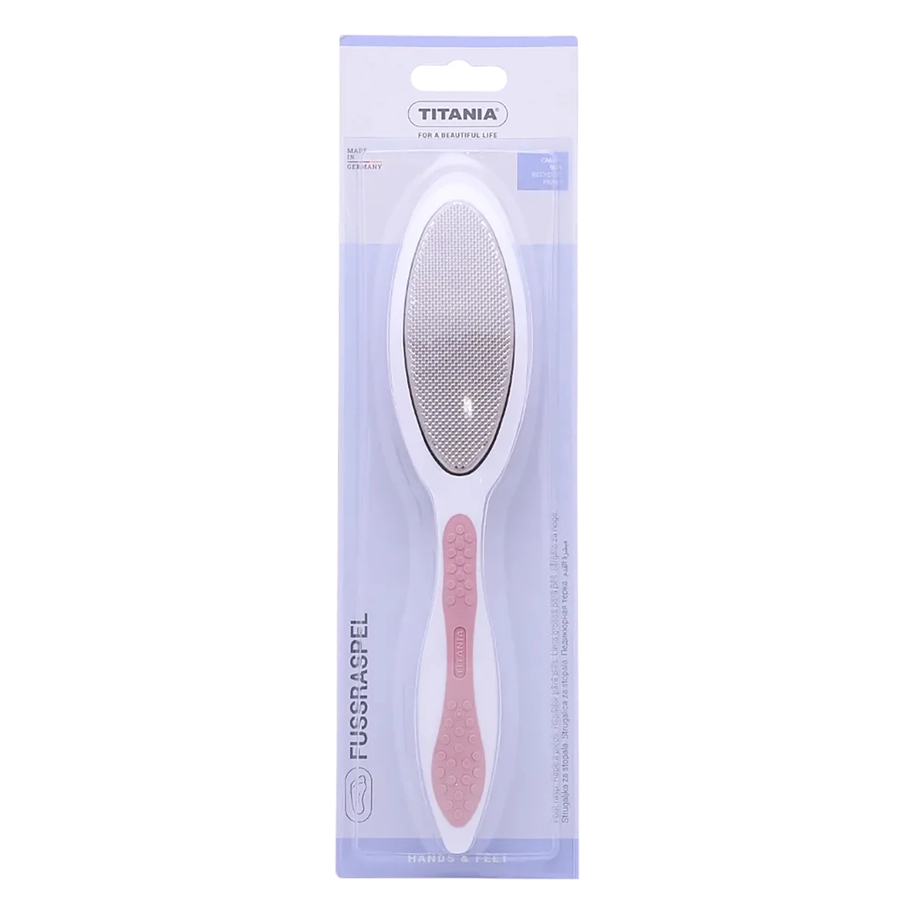 Titania Softtouch Double Foot File Raspemery