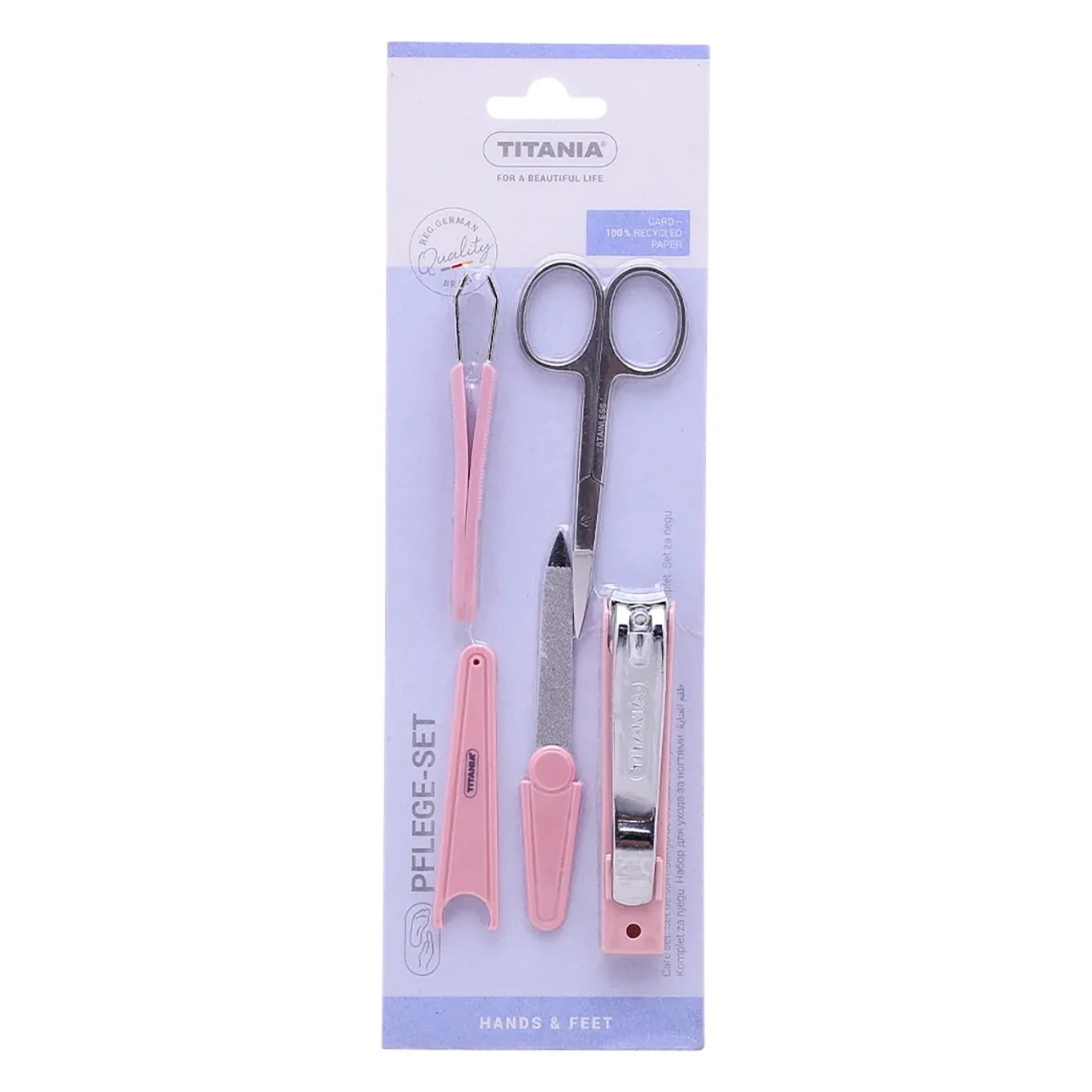 Titania 4 Piece Care Set