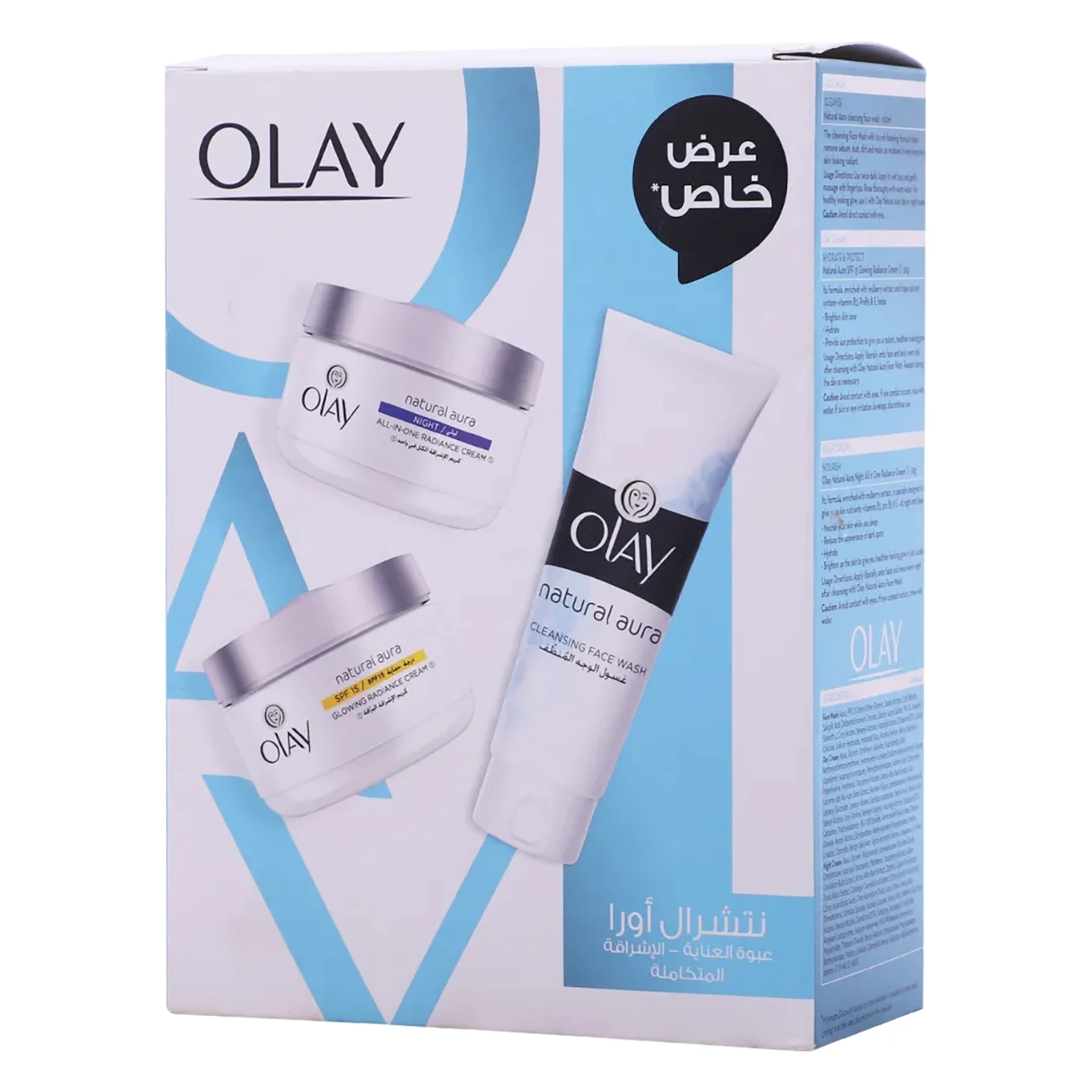 Olay Natural Aura Regimen Pack