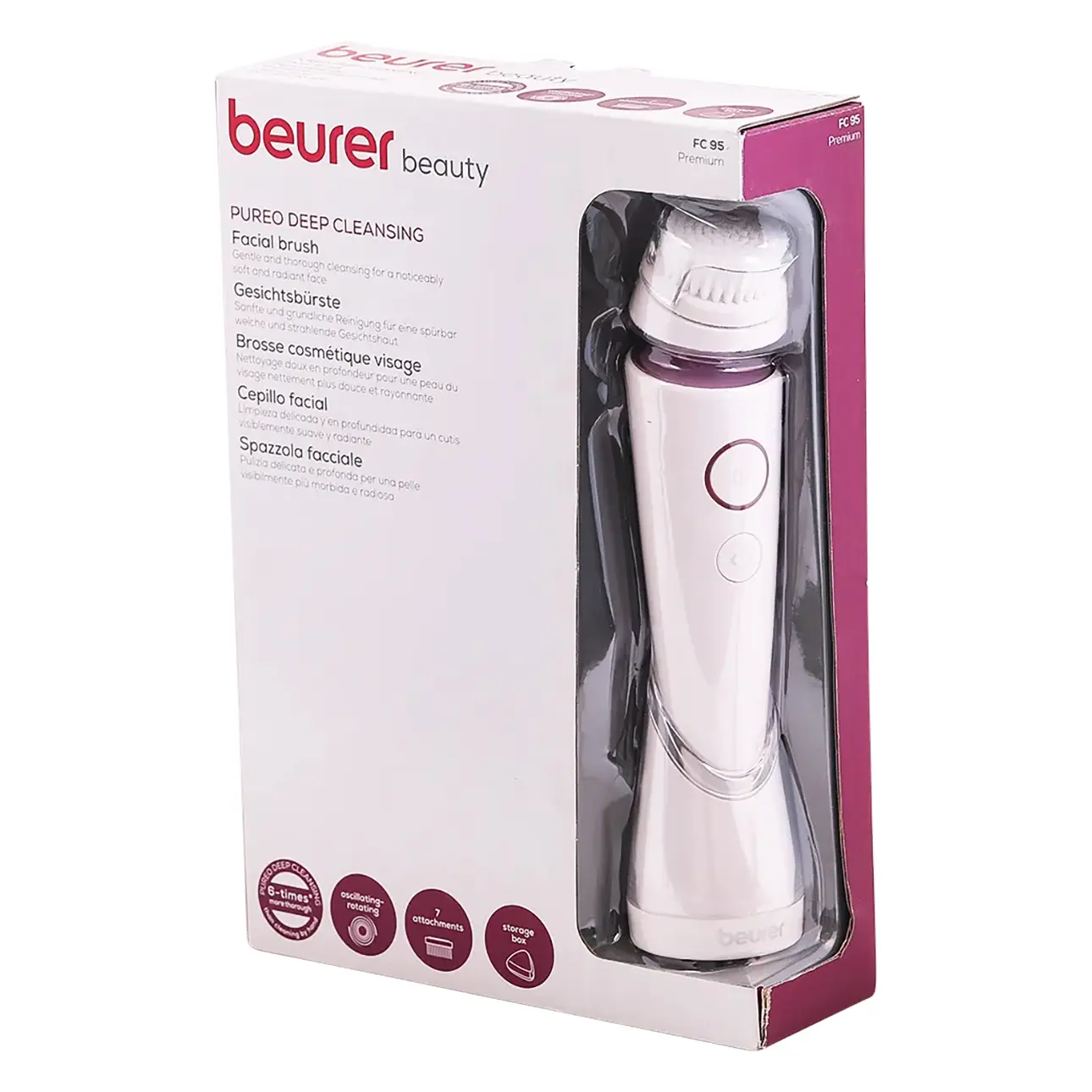 Beurer FC 95 Pureo Deep Cleansing Facial Brush - view 1