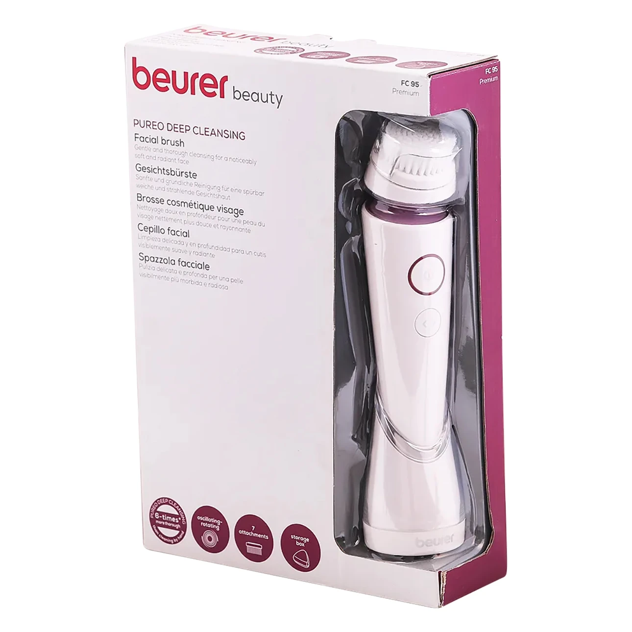 Beurer FC 95 Pureo Deep Cleansing Facial Brush