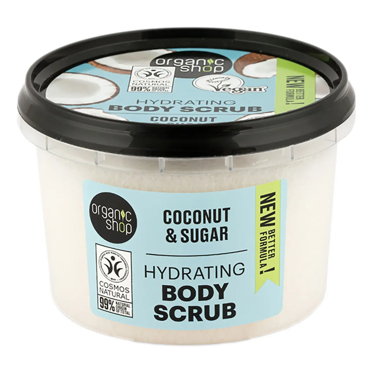 Organic Shop Hydrating Body Scrub Coconut 250 ml - view 1