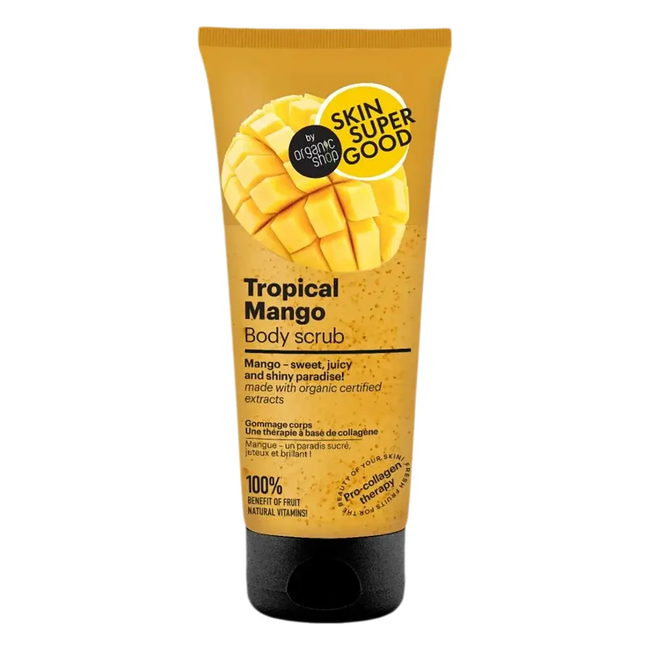 Organic Shop Tropical Mango Body Scrub Pro Collagen Therapy 200 ml - view 1