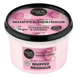 Organic Shop Whipped Meringue Nourishing Strawberry & Coconut 250 ml
