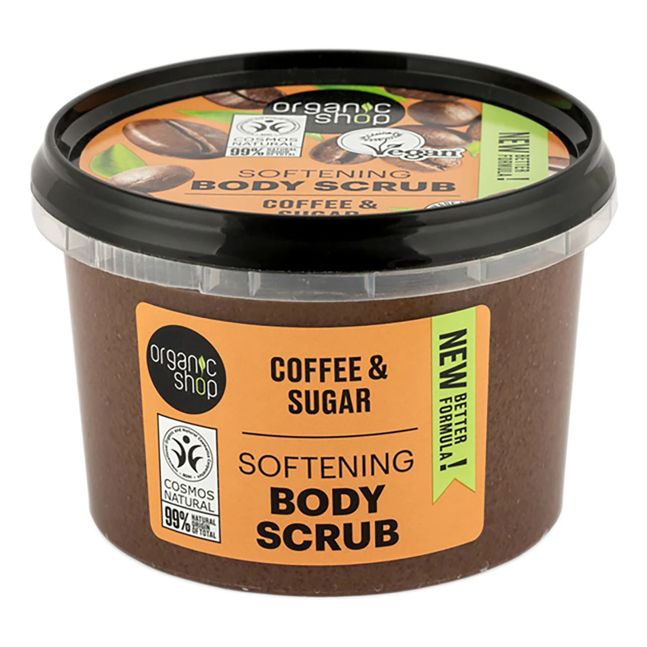 Organic Shop Softening Body Scrub Coffee 250 ml