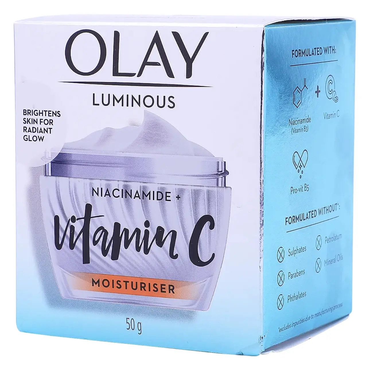 Olay Luminous Niacinamide + Vitamin C Face Moisturizer 50 gm - view 1