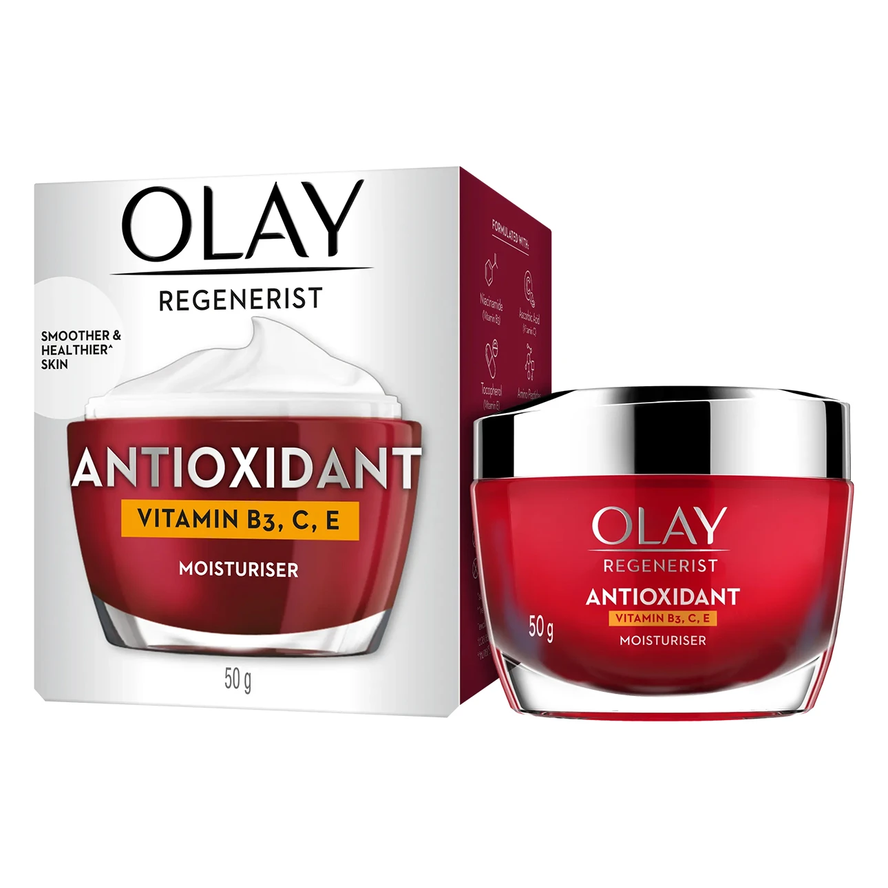 Olay Regenerist Antioxidant Moisturizer with Vitamin C E and B3 50 gm