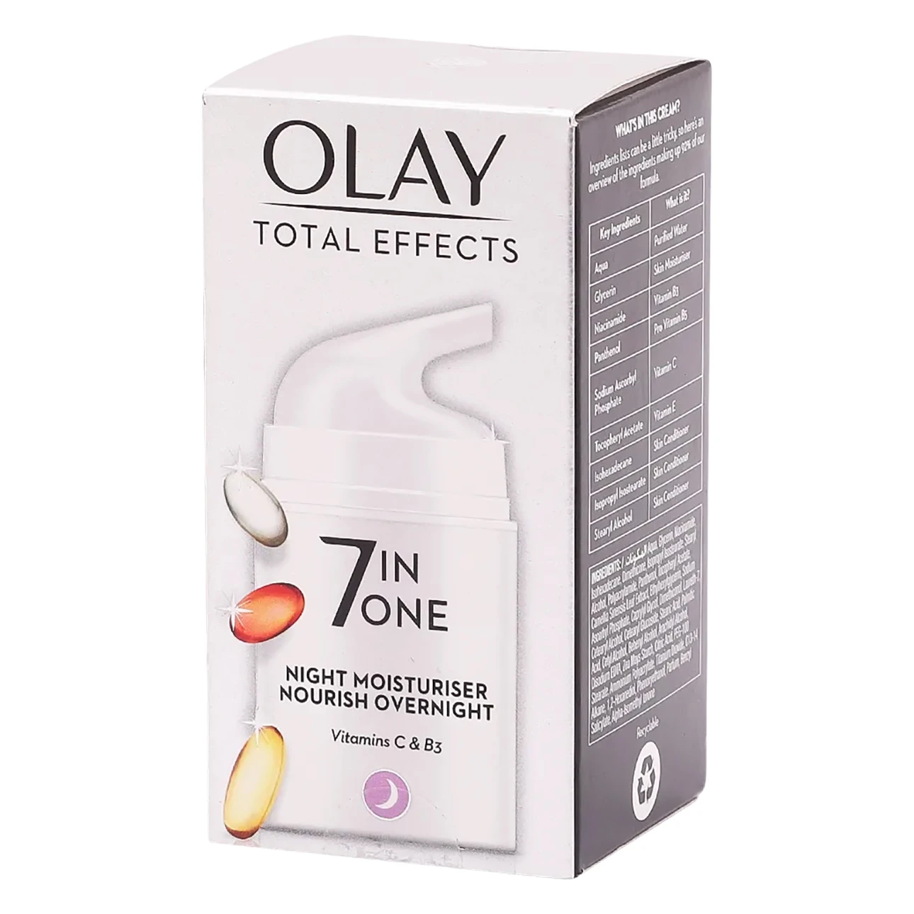 Olay Total Effects 7 In 1 Night Firming Moisturiser 50 ml