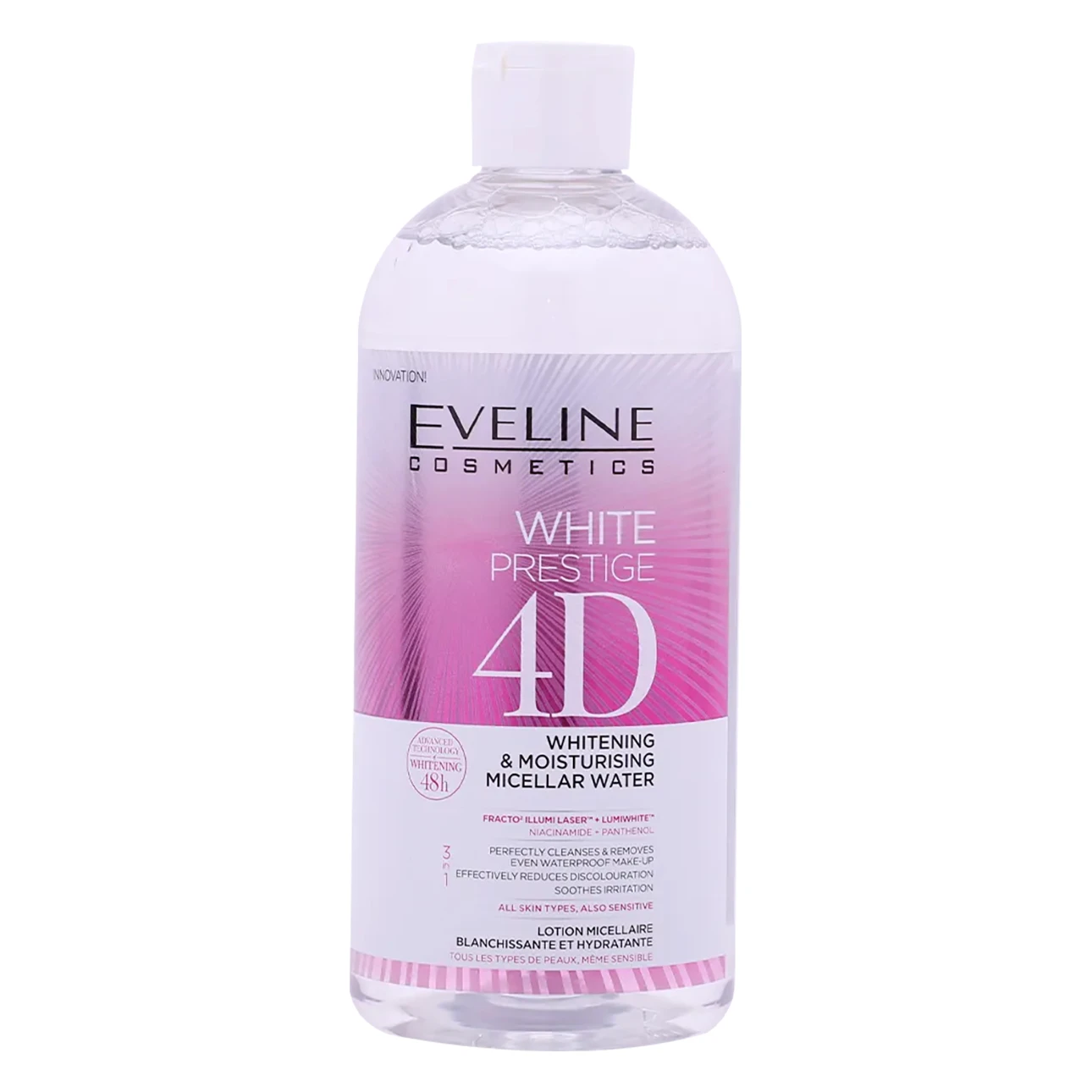 Eveline White Prestige 4D Whitening Micellar Water 400 ml