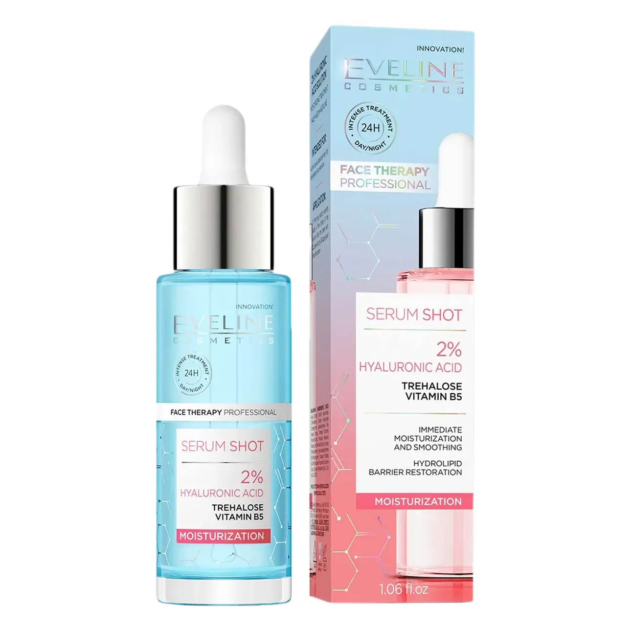 Eveline Serum Shot 2% Hyaluronic Acid Moisturization 30 ml - view 2
