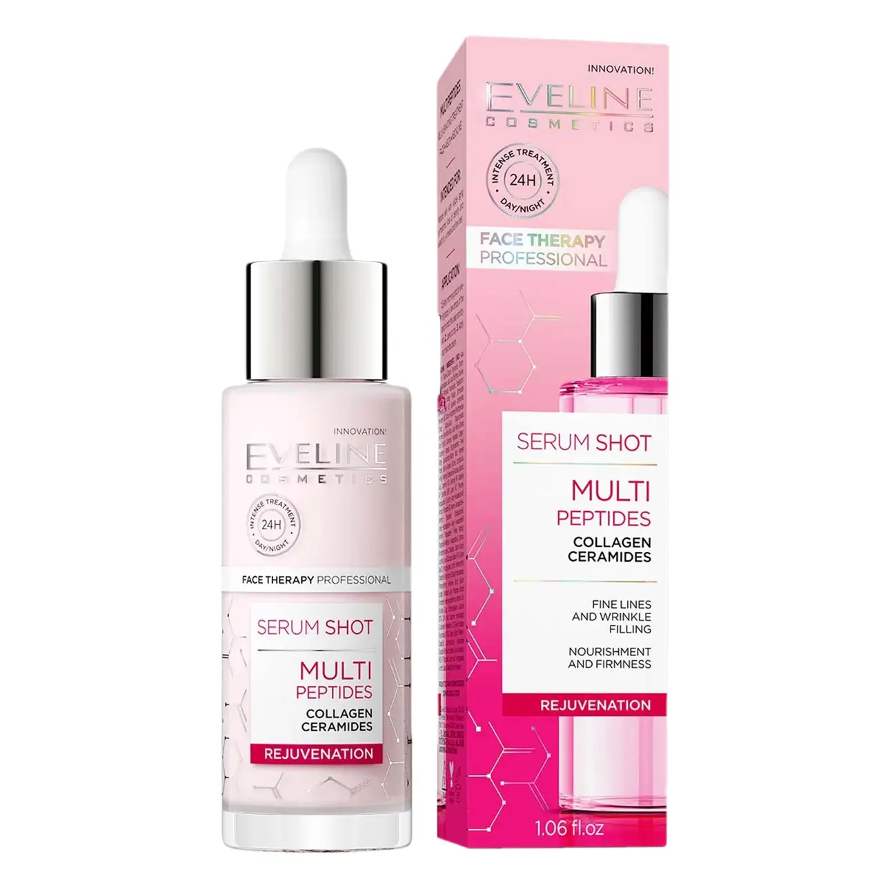 Eveline Serum Shot Multi Peptides Ceramide Rejuvenation 30 ml - view 2