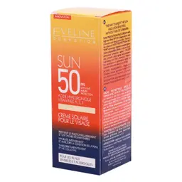 Eveline Sun Protection Face Cream Spf50 Sensetive Skin 50ml
