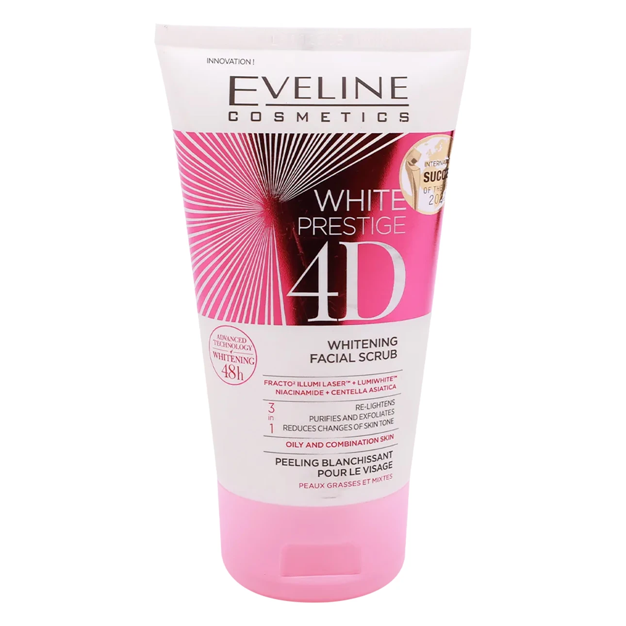 Eveline White Prestige 4D Whitening Facial Scrub 150 ml