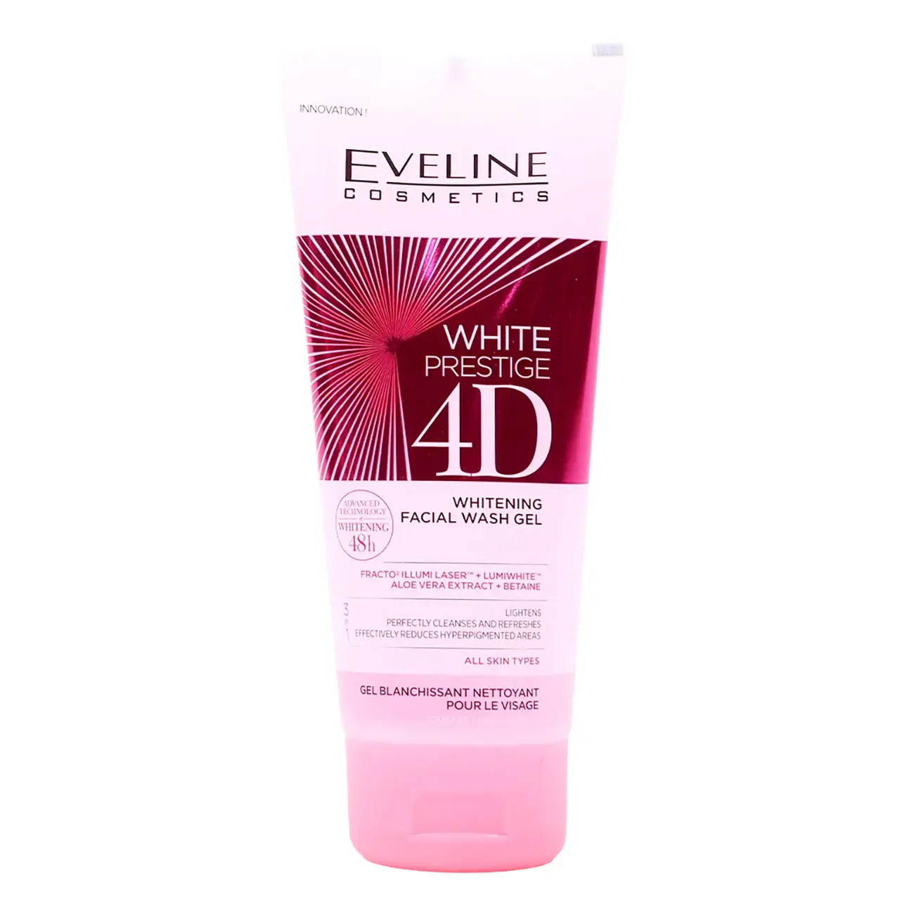 Eveline White Prestige 4D Whitening Facial Wash Gel 200 ml - view 1