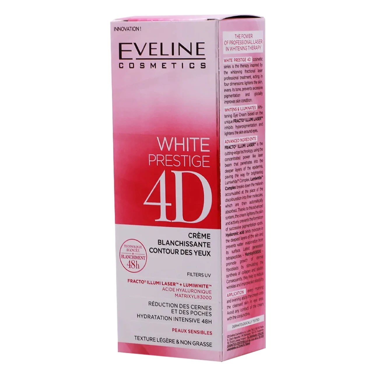 Eveline White Prestige 4D Whitening Eye Cream 20 ml