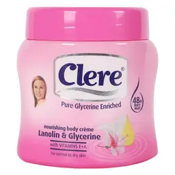 Clere Glycerin and Lanolin Cream 500 ml