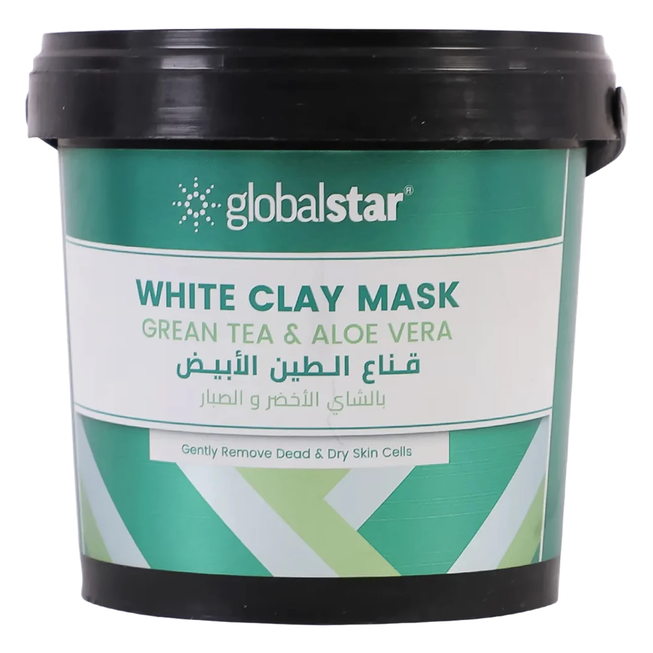 Global Star Clay Mask with Tea and Aloe Vera 600 ml