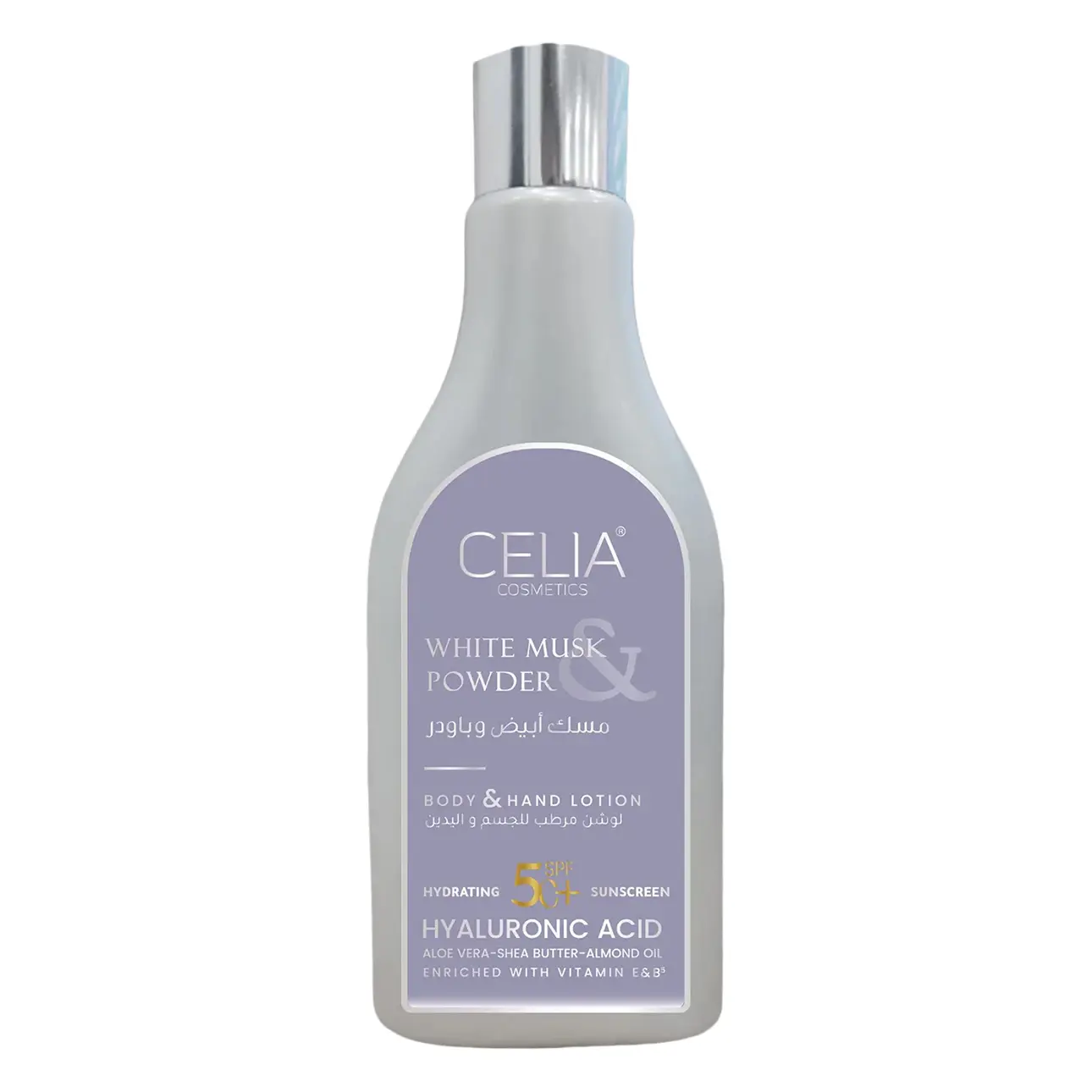 Celia Body & Hand Lotion White Musk & Powder SPF50+ 200 ml - view 1