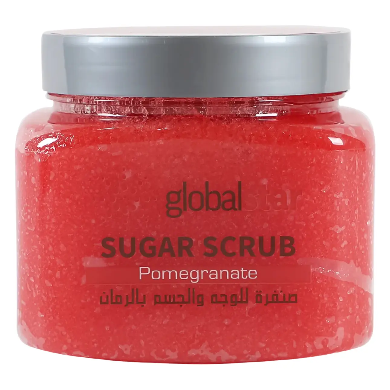 Global Star Pomegranate Face and Body Sugar Scrub 600 gm - view 1