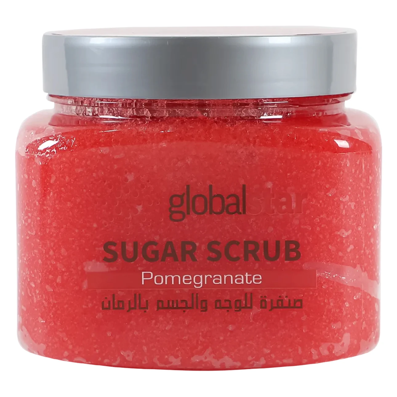Global Star Pomegranate Face and Body Sugar Scrub 600 gm