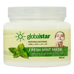 Global Star Mint Face Mask 500 ml