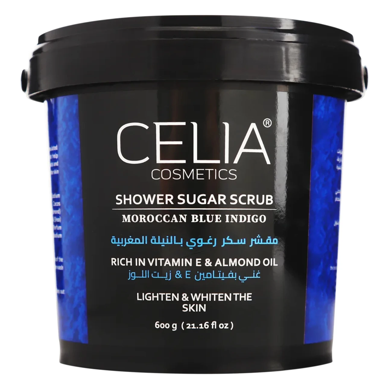 Celia Shower Sugar Scrub Moroccan Blue Indigo 600 gm