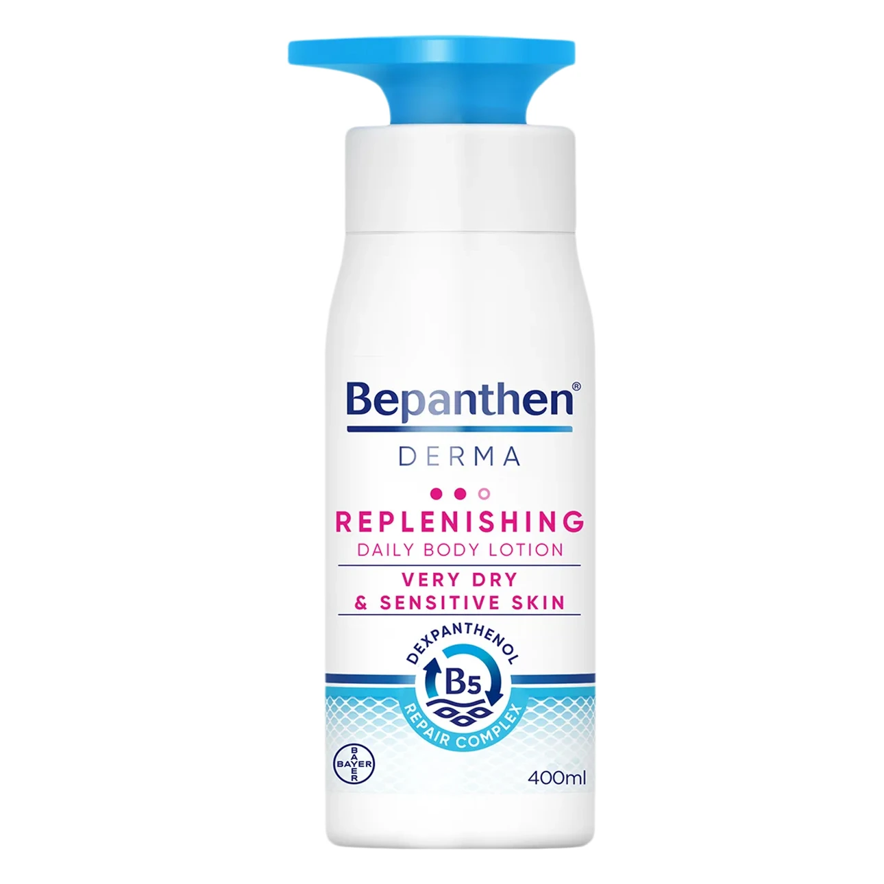 BEPANTHEN DERMA REPLENISHING BODY LOTION 400ml