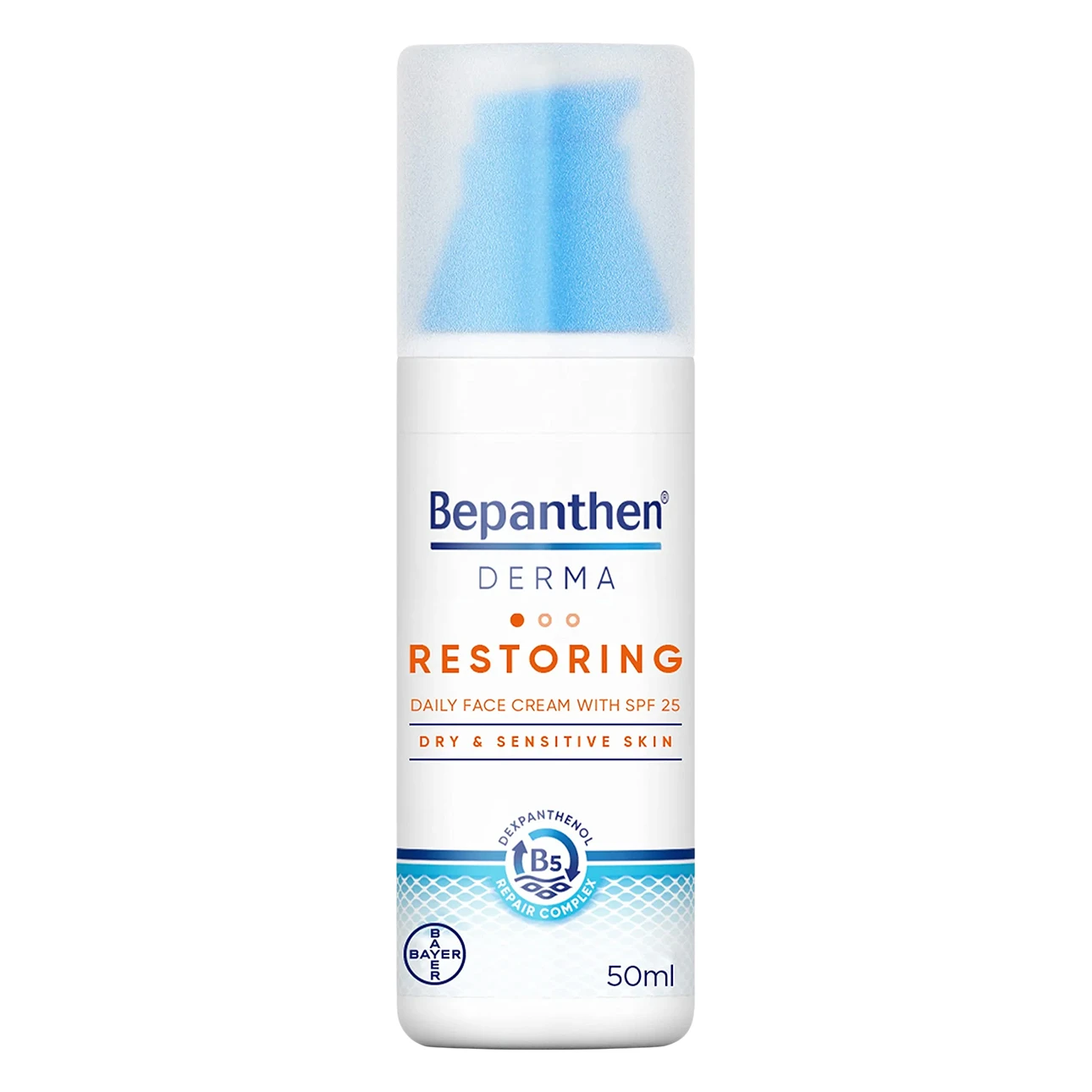 Bepanthen® Derma Restoring Daily Face Cream With Spf 25 50 ml