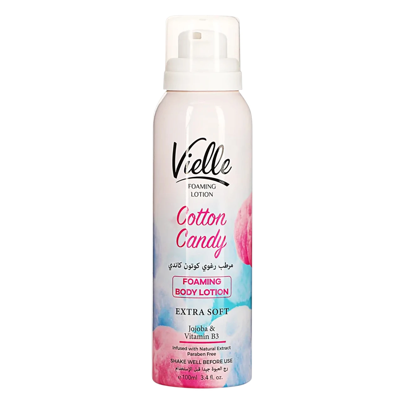Vielle Body Foaming Lotion Cotton Candy 100 ml